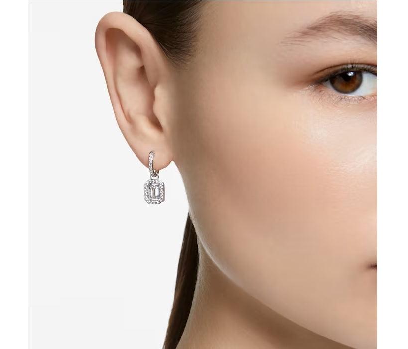 Millenia Octagon Drop Earrings for Women - Elegant Geometric Dangle Earrings for Party, Wedding & Everyday Wear