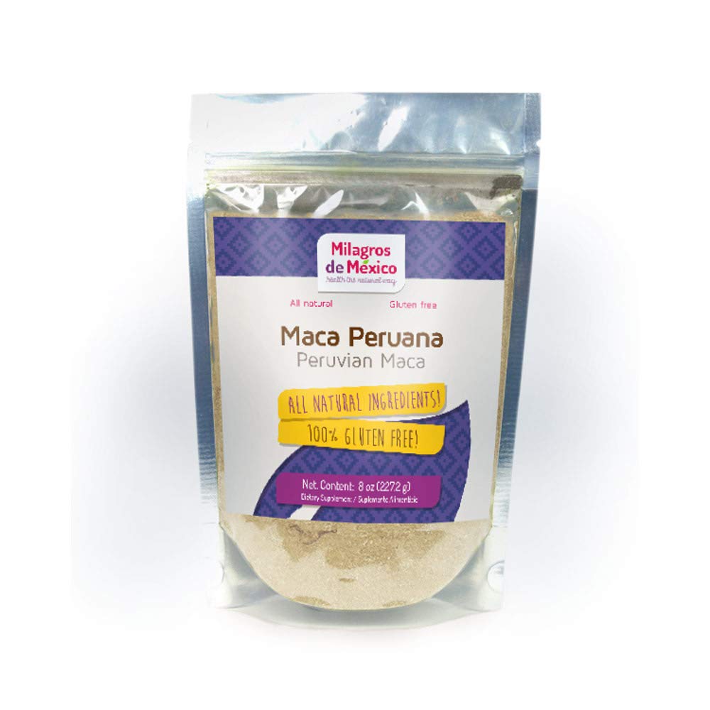 Organic Peruvian Maca Root Powder - 100% Pure Superfood for Energy, Stamina & Hormone Balance - Vegan, Gluten-Free & Non-GMO - Perfect for Smoothies, Baking & Wellness Drinks