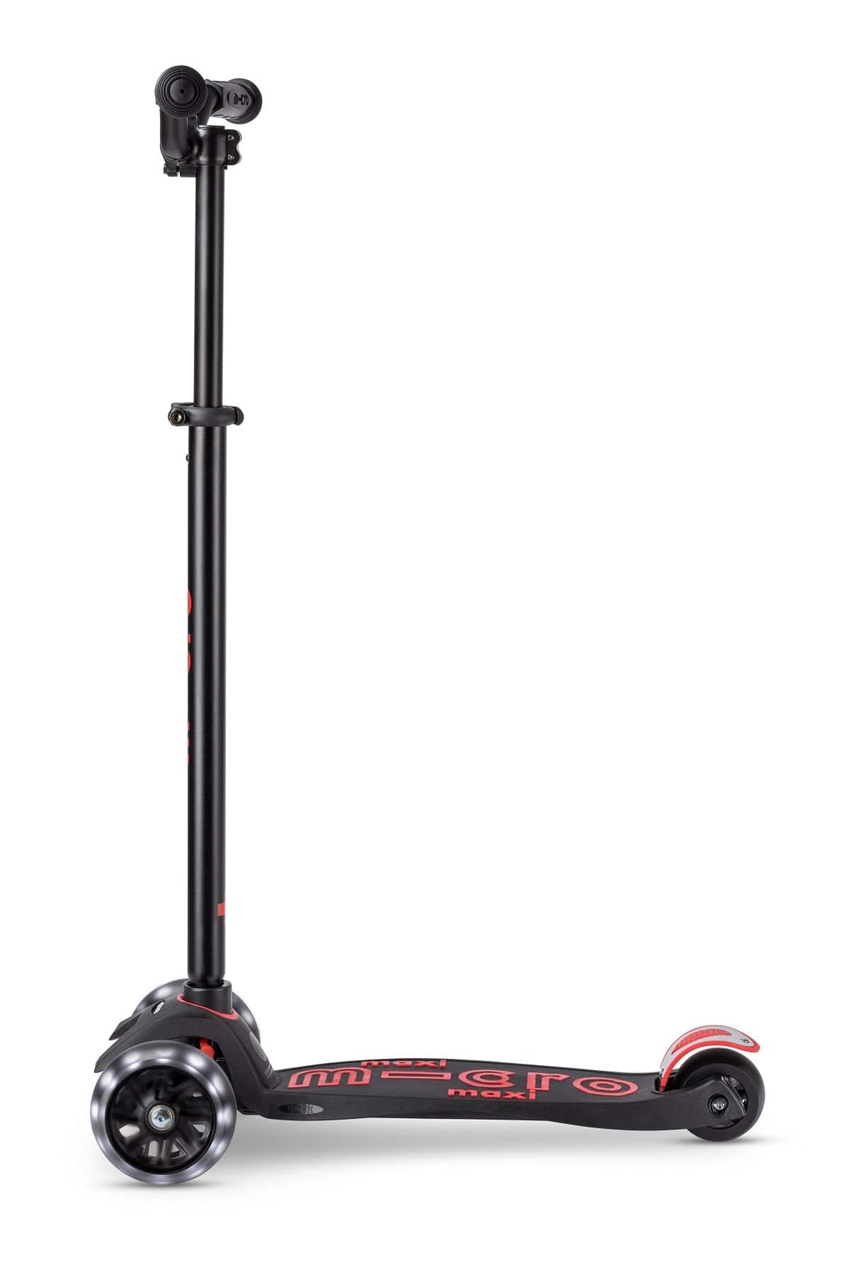 Micro Kickboard Micro Maxi Pro LED Scooter for Kids - 3 Wheel Light Up Kick Scooter with Adjustable Handlebar - Perfect for Commuting, Outdoor Play & Neighborhood Rides