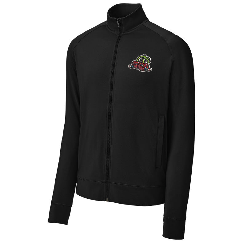 Sport Tek Men's Full Zip Black Jacket - Lightweight, Breathable & Moisture-Wicking Athletic Hoodie for Running, Gym & Outdoor Activities