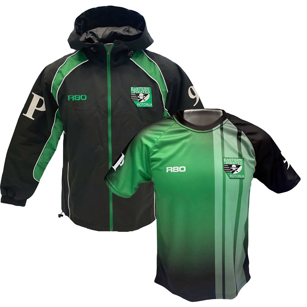 R80 Sports Jacket and T-Shirt Team Set - Breathable Athletic Outfit for Men & Women - Perfect for Basketball, Soccer & Outdoor Training