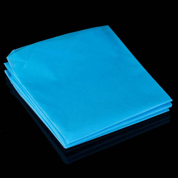 Premium EZ Blue 'Green Option' Bed Sheets - Soft, Eco-Friendly & Breathable Cotton for Ultimate Comfort - Perfect for Home, Hotel & Guest Room Use