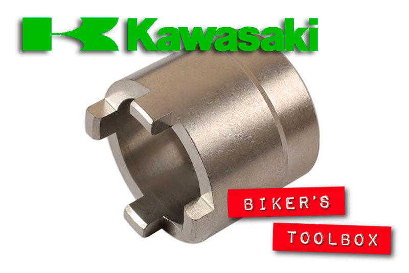 Kawasaki Castle Nut Driver - Heavy Duty Motorcycle Tool for Maintenance & Repair | Perfect for Kawasaki Bike Engine, Transmission & Suspension Work