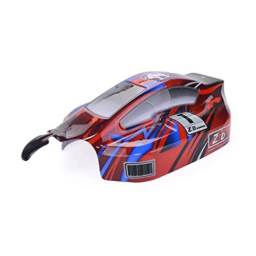ZD-Racing 8459 1/8 Scale Off-Road RC Buggy Replacement Body Shell Cover - Durable Red Car Accessory for RC Car Parts & Upgrades | Perfect for Off-Road Racing, Bashing & Replacement Scenarios