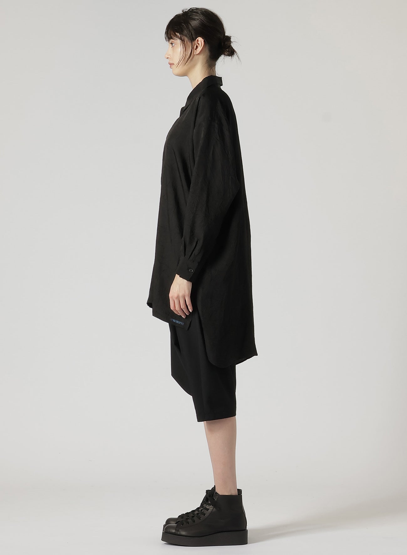 Wrinkle-Resistant Twill Double Placket Blouse for Women - Elegant Office & Casual Wear - Perfect for Work, Dates, and Everyday Outfits