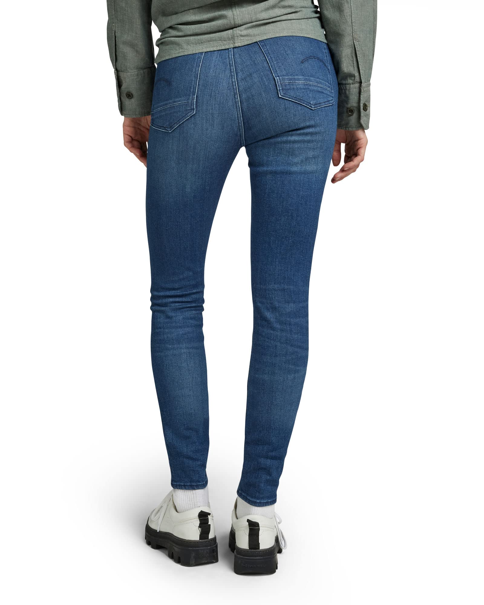 G-star Kafey Ultra High Skinny Jeans for Women - Size 30 - Stretch Denim, Slim Fit, High Waist | Perfect for Casual Wear, Night Out & Street Style Fashion