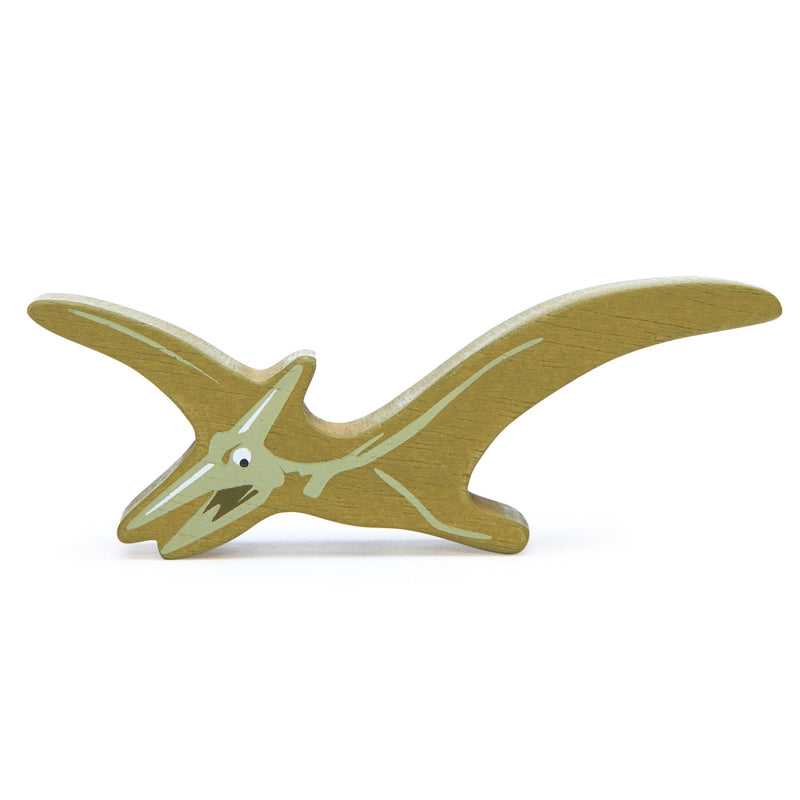 Wooden Dinosaur Pterodactyl Toy - Handmade Wooden Dinosaur Figure for Kids, Educational Prehistoric Animal Model - Perfect for Playtime, Learning & Dinosaur Themed Decor