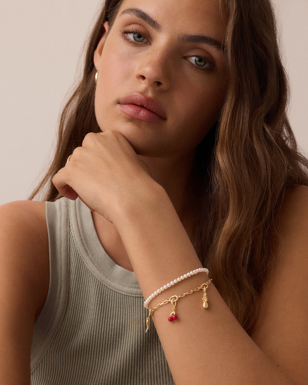 Cherry Parker Charm Necklace - Elegant & Stylish Jewelry for Women - Perfect for Parties, Weddings & Everyday Wear