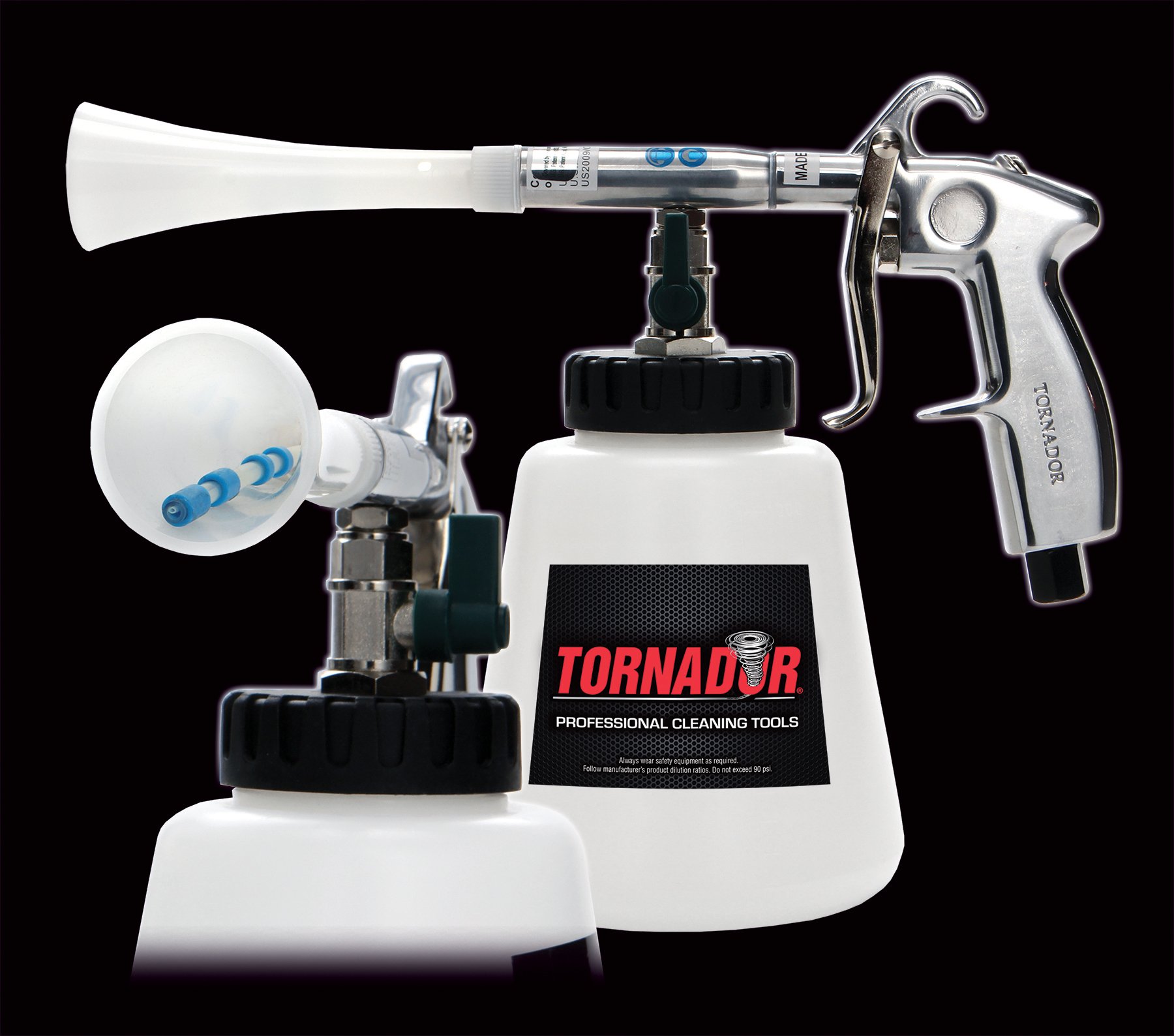 Tornador Z-010 High Pressure Air Blaster Car Cleaning Gun - Professional Detailing Tool for Dust Removal & Interior Cleaning - Ideal for Auto Shops, Home Car Wash & Vehicle Maintenance - Perfect for Cleaning Car Seats, Dashboards & Hard-to-Reach Areas
