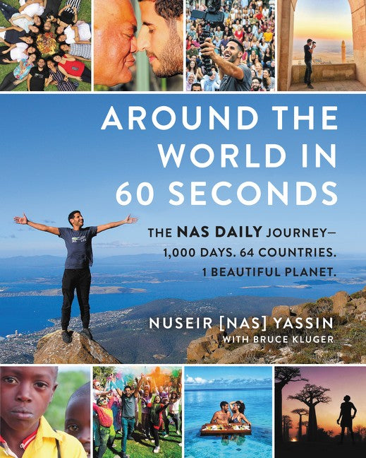 Nas Daily Journey: Travel Around the World in 60 Seconds - 1000 Days, 64 Countries, 1 Beautiful Planet - Perfect for Travel Enthusiasts & Adventure Seekers