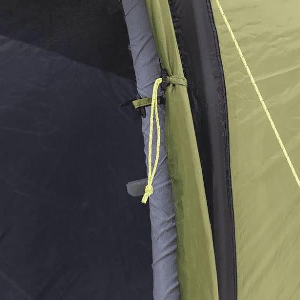 Kampa Brean 4 Air Inflatable Tent - Green, Lightweight & Waterproof Camping Shelter for Family Outdoor Adventures