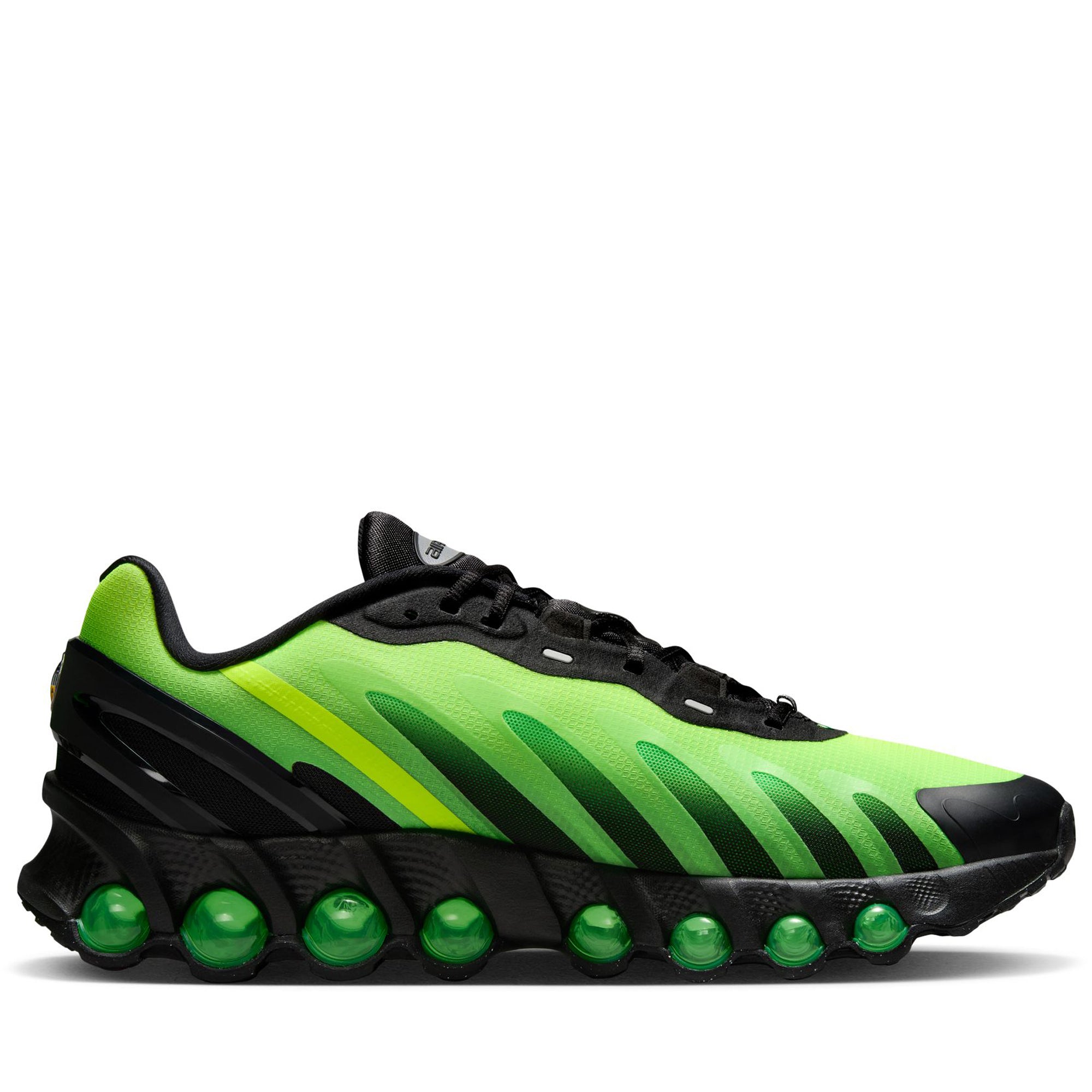 Nike Air Max DN8 AMD Running Shoes for Men - Black/Green Strike - Lightweight Cushioned Sneakers for Jogging, Gym & Casual Wear