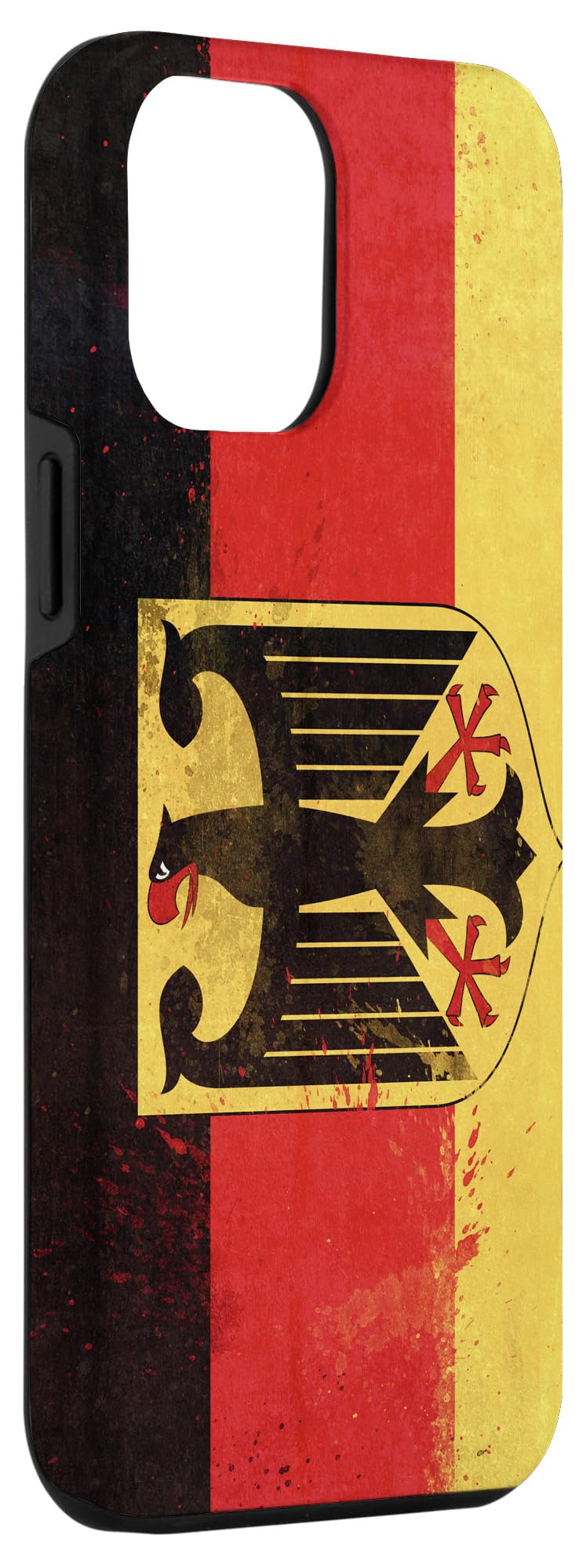 iPhone 12 Pro Max Case with Germany Flag Design - Durable German Themed Phone Cover for iPhone 12 Pro Max - Perfect for Travel, Oktoberfest, and Showing National Pride