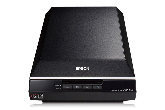 Epson Perfection V550 Photo Scanner - High-Resolution Scanning for Photos, Documents & Negatives | Perfect for Home Office, Photography Enthusiasts & Archiving Memories
