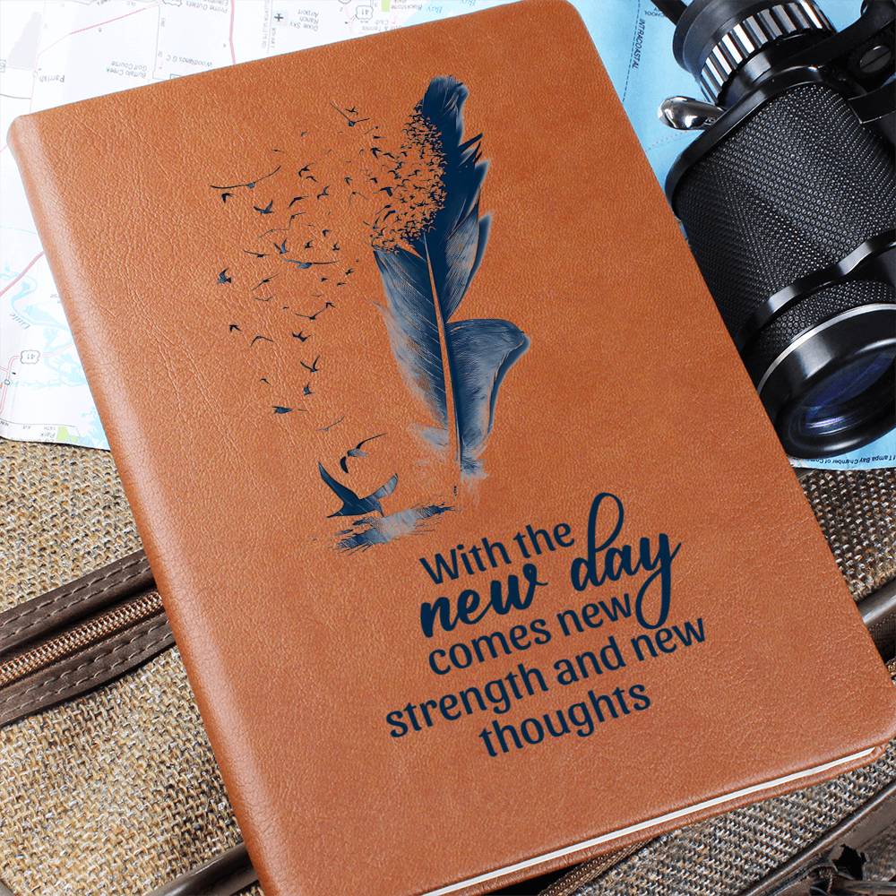 Premium Leather Writing Journal - Elegant & Durable Notebook for Daily Reflections, Gift Ideas & Creative Writing - Perfect for Journaling, Note Taking & Thought Organization