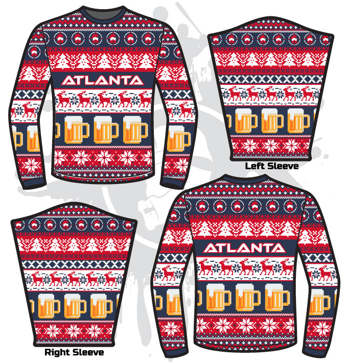 Hardball ATWL Christmas Spirit Sweater - Festive Holiday Pullover for Men & Women - Perfect for Ugly Christmas Parties, Family Gatherings & Winter Celebrations