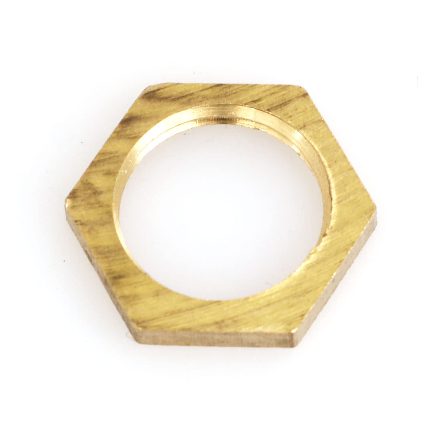 Heyous 4-Piece Brass Lock Nut Set - 1/4
