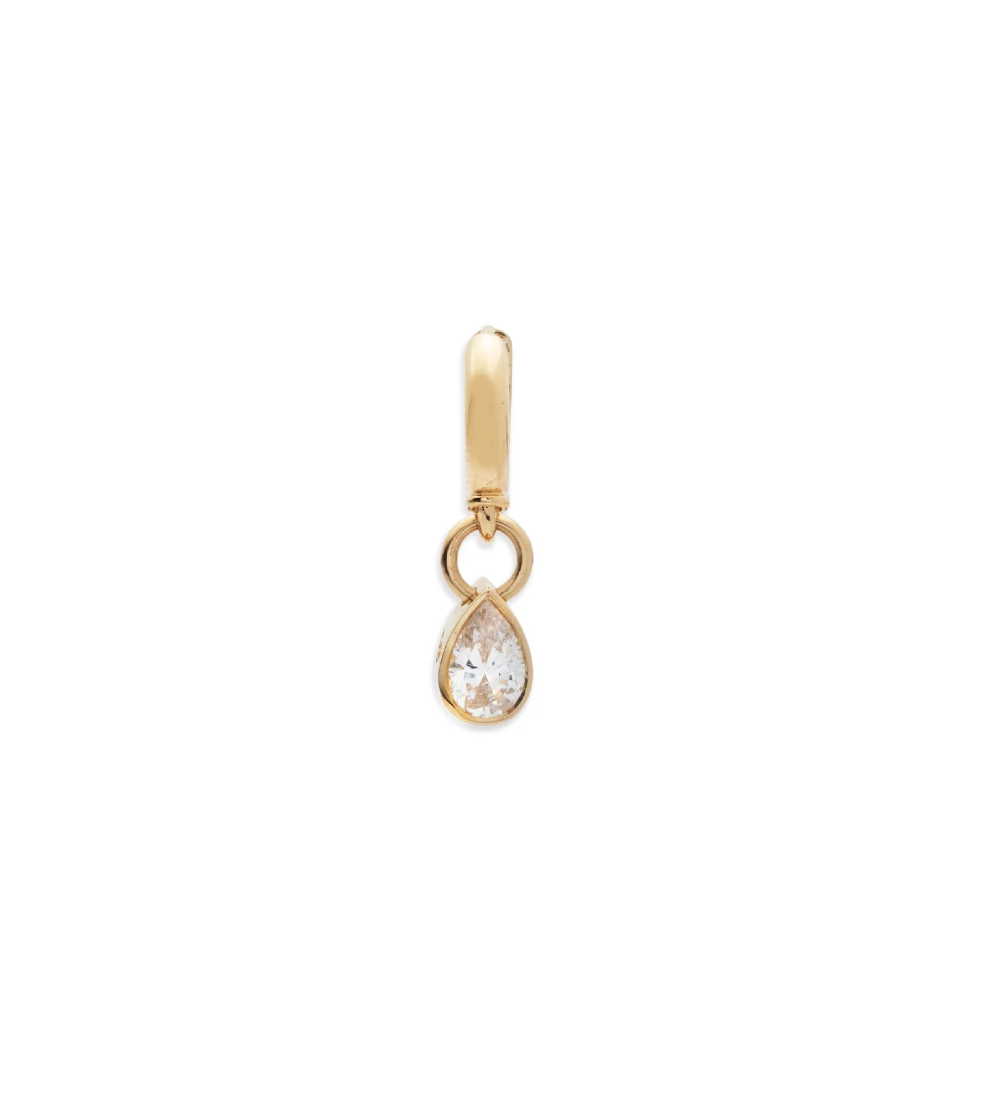 Forever & Always Diamond Hoop Earrings for Women - Elegant 14K Gold Plated Love Jewelry Gift for Anniversary, Valentine's Day & Special Occasions