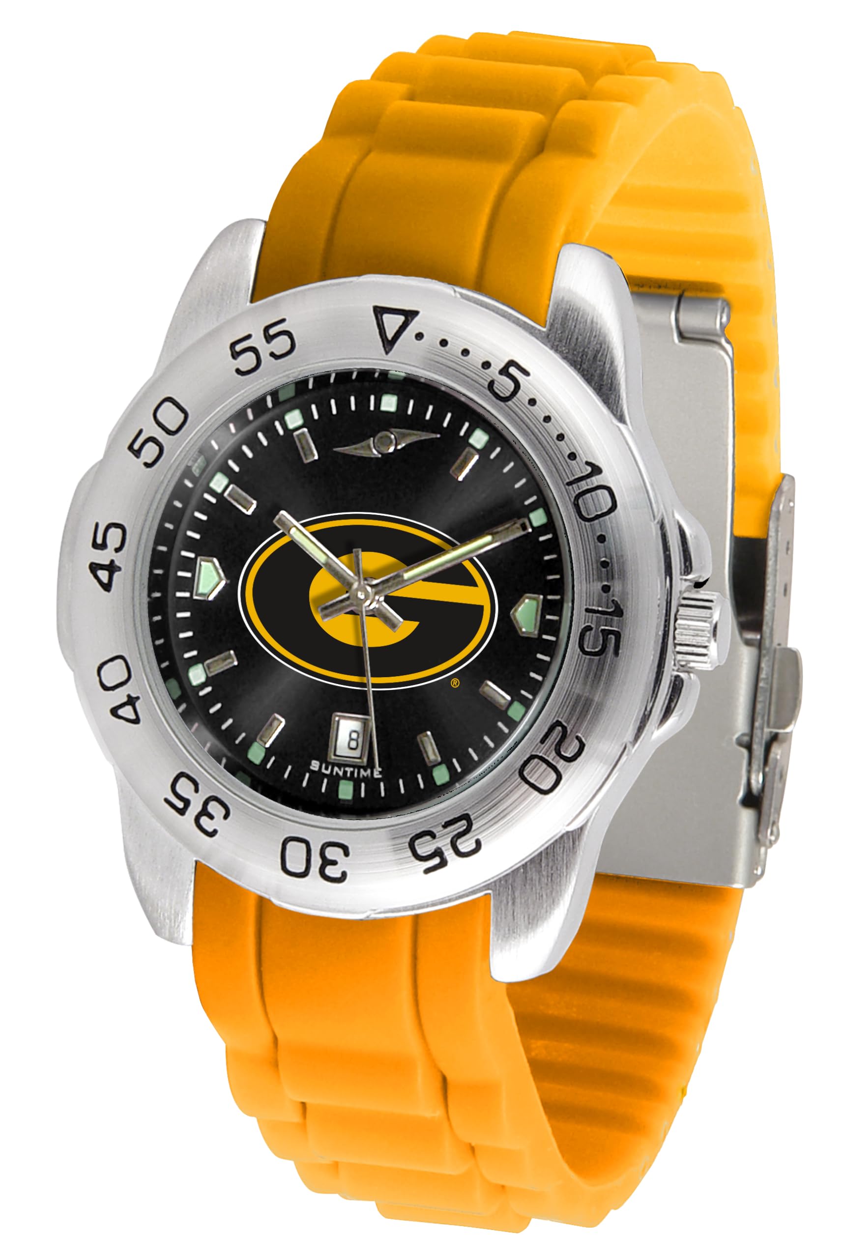 SunTime Men's Sport Watch with 20mm Silicone Band - Waterproof Digital Watch with Reflective Dial & Date Display - Perfect for College Students, Running, Gym & Outdoor Activities