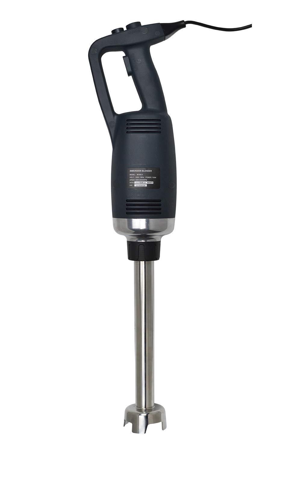 750W Heavy Duty Immersion Blender - Commercial Handheld Mixer with Detachable Shaft & Variable Speed | Perfect for Smoothies, Soups, Sauces & Professional Kitchen Use