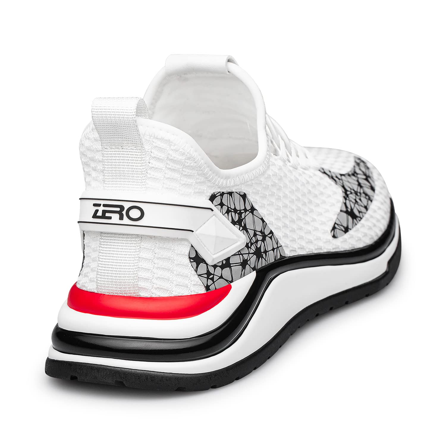 ZRO Men's Running Shoes - Lightweight Breathable Fabric, Wide Width Comfort for Jogging, Gym & Outdoor Sports - Size 22 (Best for Running, Walking & Workout)