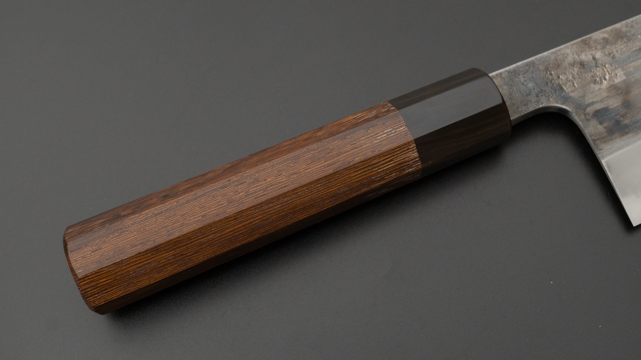 Premium Jiro Tsuchime Wa Gyuto 210mm Japanese Chef Knife with Taihei Tagayasan Handle - Perfect for Sushi, Meat Slicing & Professional Kitchen Use (#548)