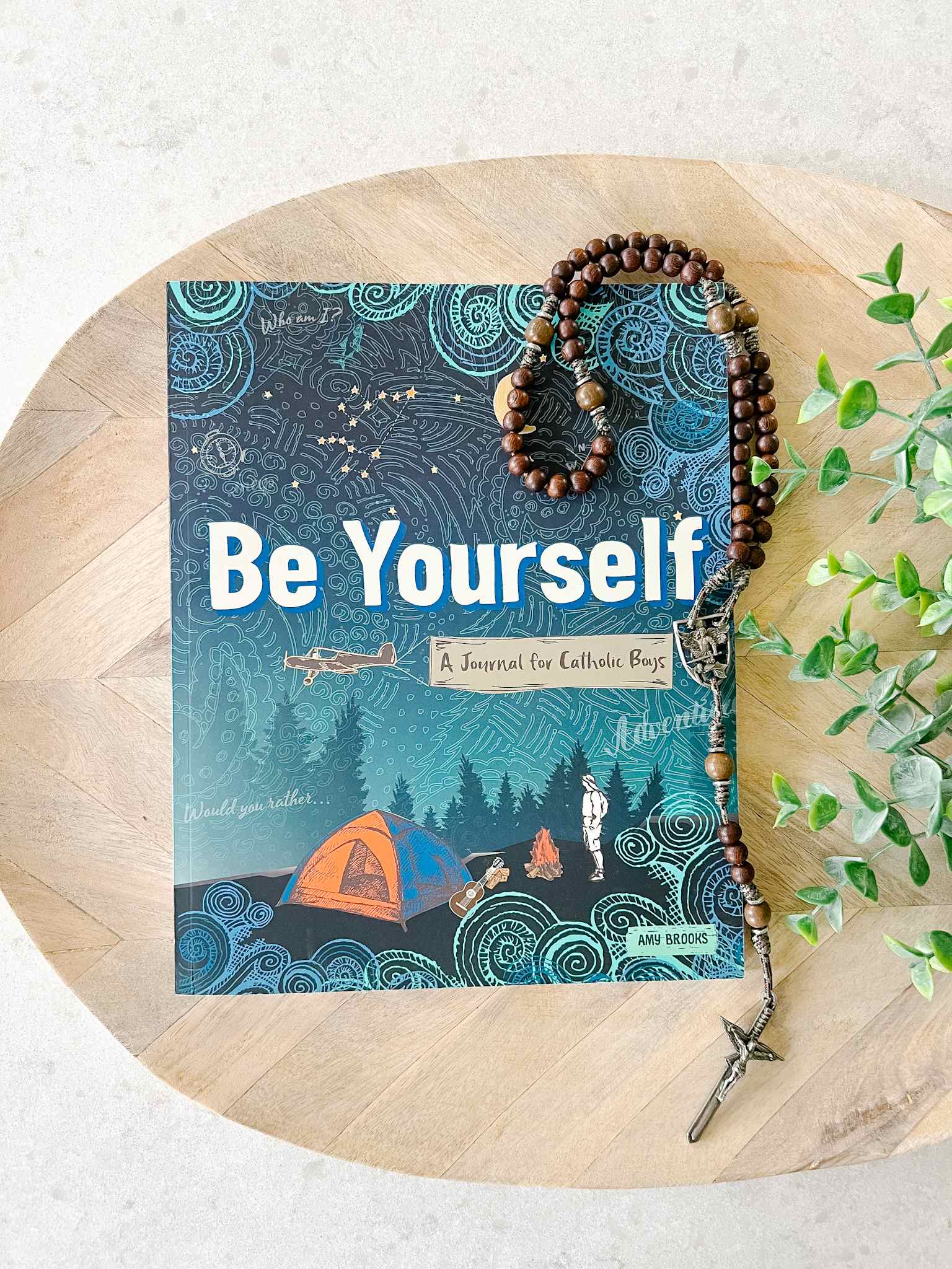 Be Yourself! Catholic Boys Journal - Inspiring Faith & Self-Discovery for Young Catholic Men | Perfect for Prayer Reflection, Youth Group Activities & Personal Growth