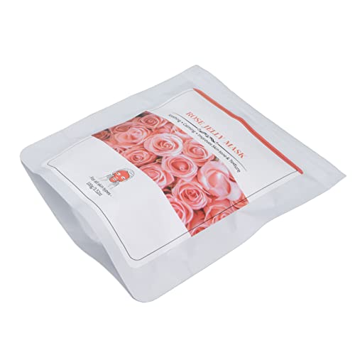 Rose Jelly Face Mask Powder 100g - Wrinkle Removal, Skin Brightening & Shaping Peel Off Mask for DIY Home Spa & Salon Treatments | Hydrating & Anti-Aging for Glowing Skin