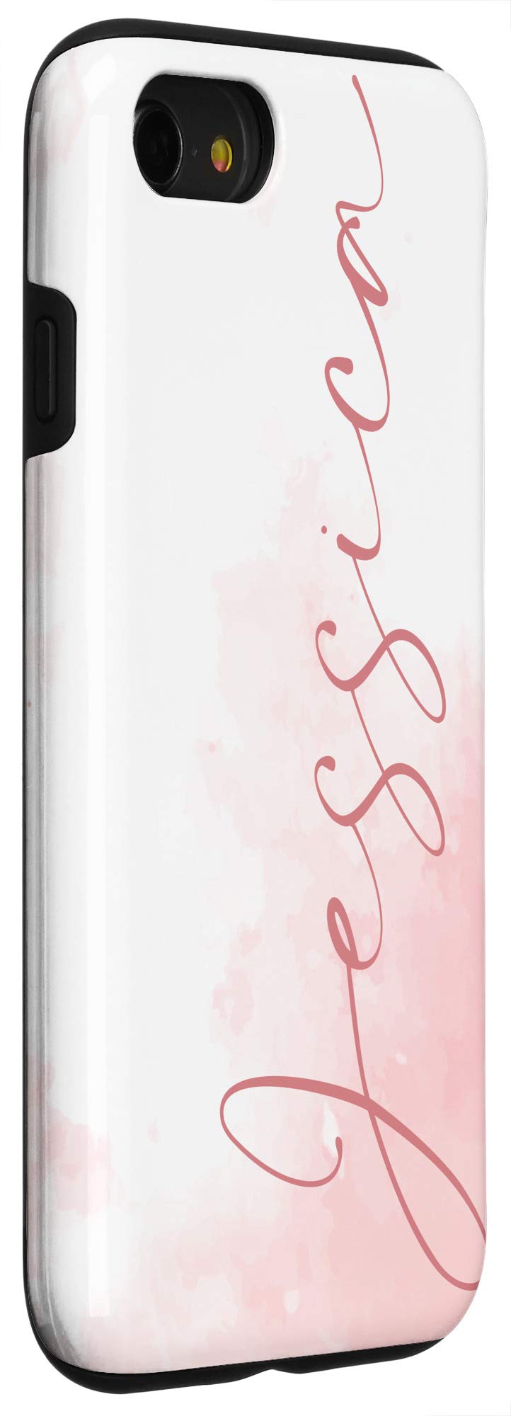 Custom iPhone SE (2020)/7/8 Case - Jessica Pink Personalized Phone Cover for Women | Trendy Protective Case for Daily Use, Work & Travel