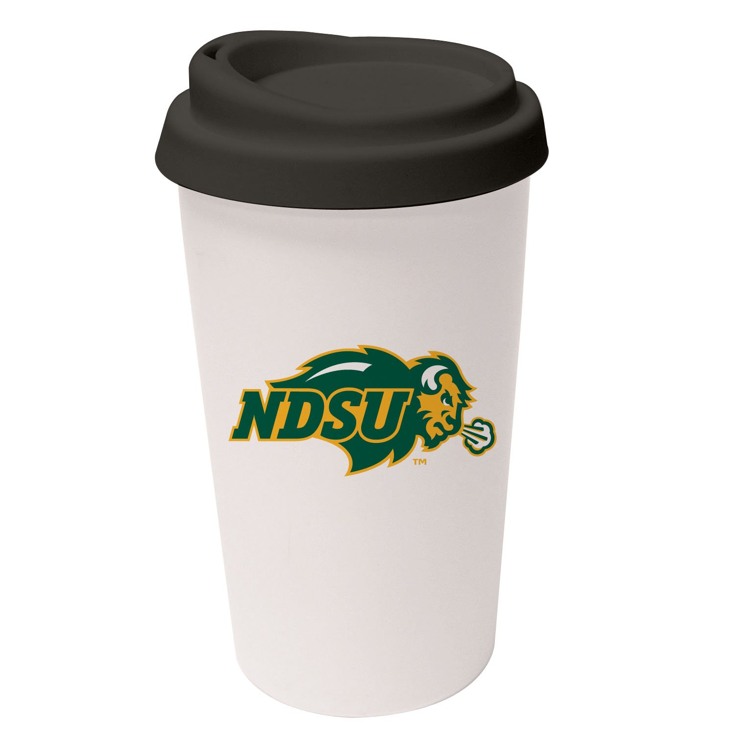 NCAA North Dakota State Bison Insulated Travel Mug with Lid - Perfect for Coffee, Tea & Hot Drinks On The Go