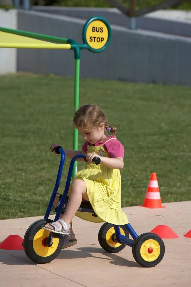 Italtrike Atlantic Series Small 10 Tricycle for Kids - Lightweight & Durable Toddler Tricycle with Adjustable Seat - Perfect for Outdoor Play, Learning to Ride, and Backyard Fun