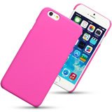 Apple iPhone 6 / 6S Hybrid Shockproof Rubber Case - Pink | Slim Protective Cover for Everyday Use, Travel & Outdoor Activities