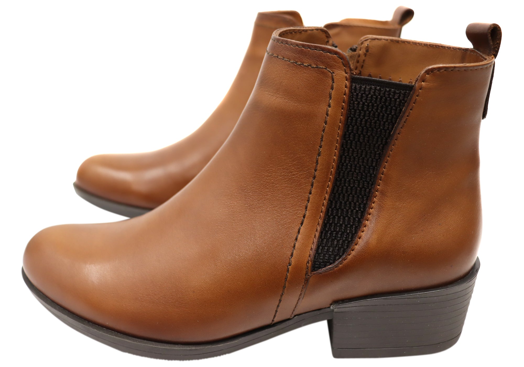 Orizonte Questa Women's Comfortable Leather Ankle Boots - European Style Fashion for Everyday Wear & Office Outfits