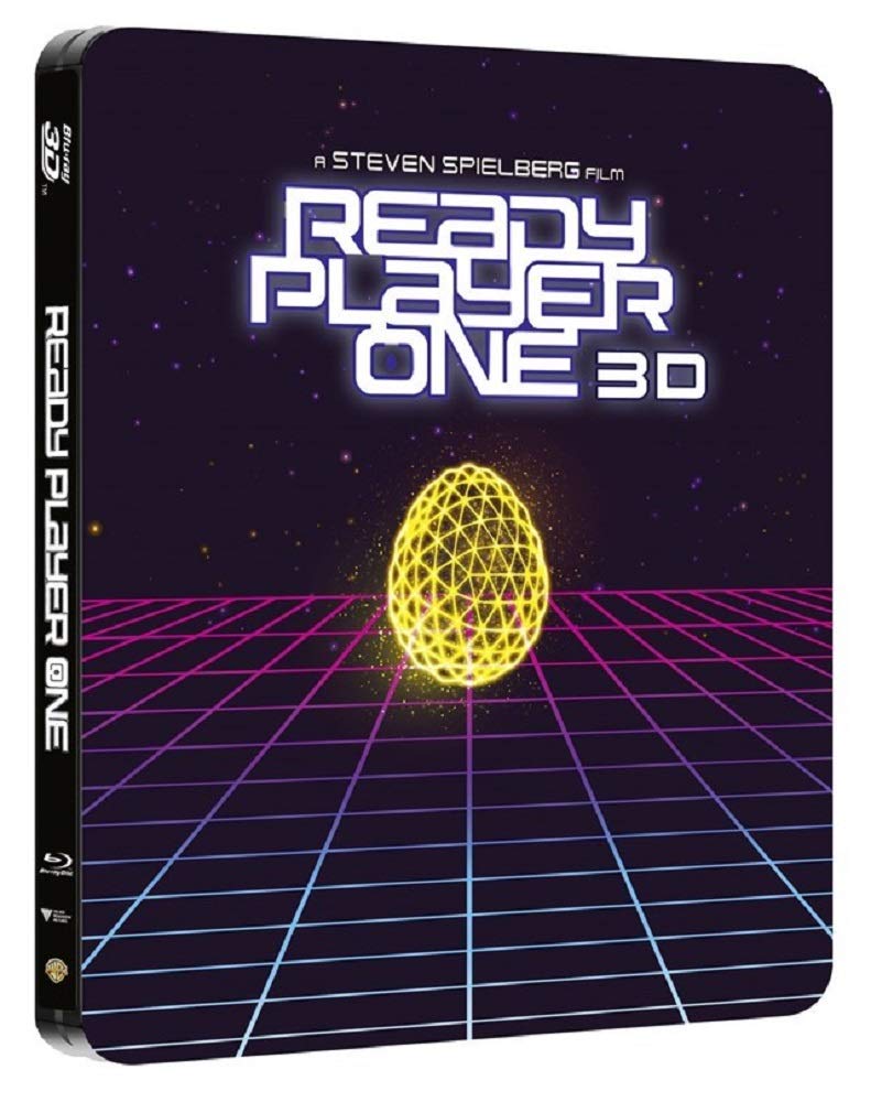 Ready Player One 3D Blu-ray (2018) - Sci-Fi Adventure Movie for Home Theater & 3D Movie Night Entertainment