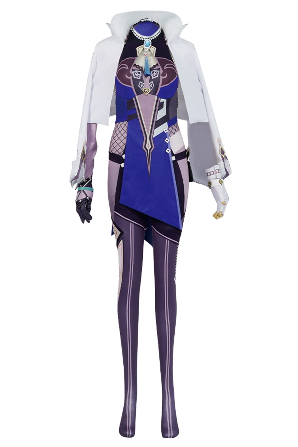 Wolancy Genshin Impact Shikanoin Heizou Cosplay Costume Full Set - Anime Character Halloween Outfit for Women & Adults | Perfect for Conventions, Cosplay Events & Themed Parties