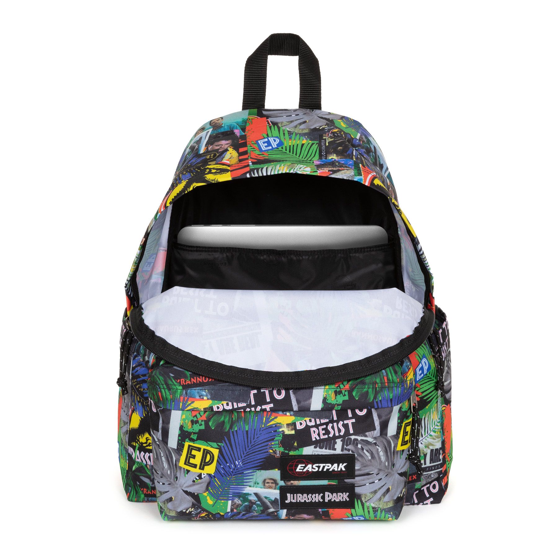 Eastpak Day Pak'R Backpack - Stylish & Durable JP Print Laptop Bag for School, Work & Travel - Perfect for Students, Professionals & Commuters