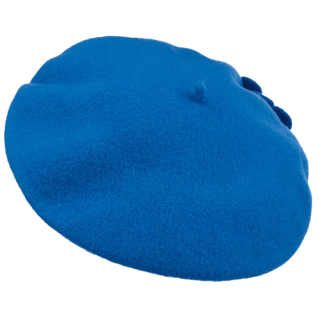 Lierys Agris Flower Wool Basque Beret - Classic French Style Winter Hat for Women, Perfect for Outdoor Activities, Travel & Fashion Accessories