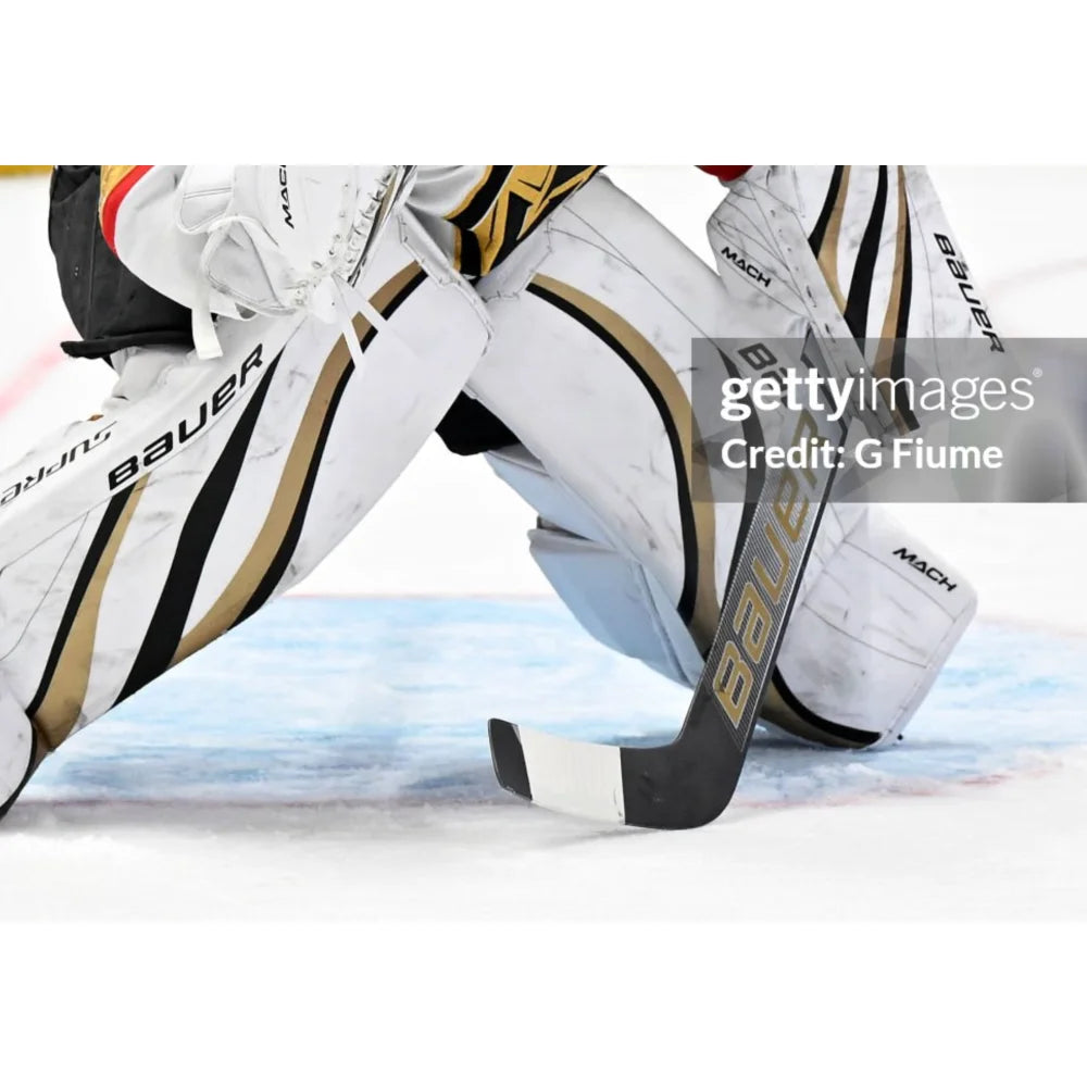Logan Thompson Autographed Game Used Hockey Stick - Vegas Golden Knights vs. Washington Capitals 11/14/23 - Signed NHL Memorabilia for Sports Collectors & Hockey Fans