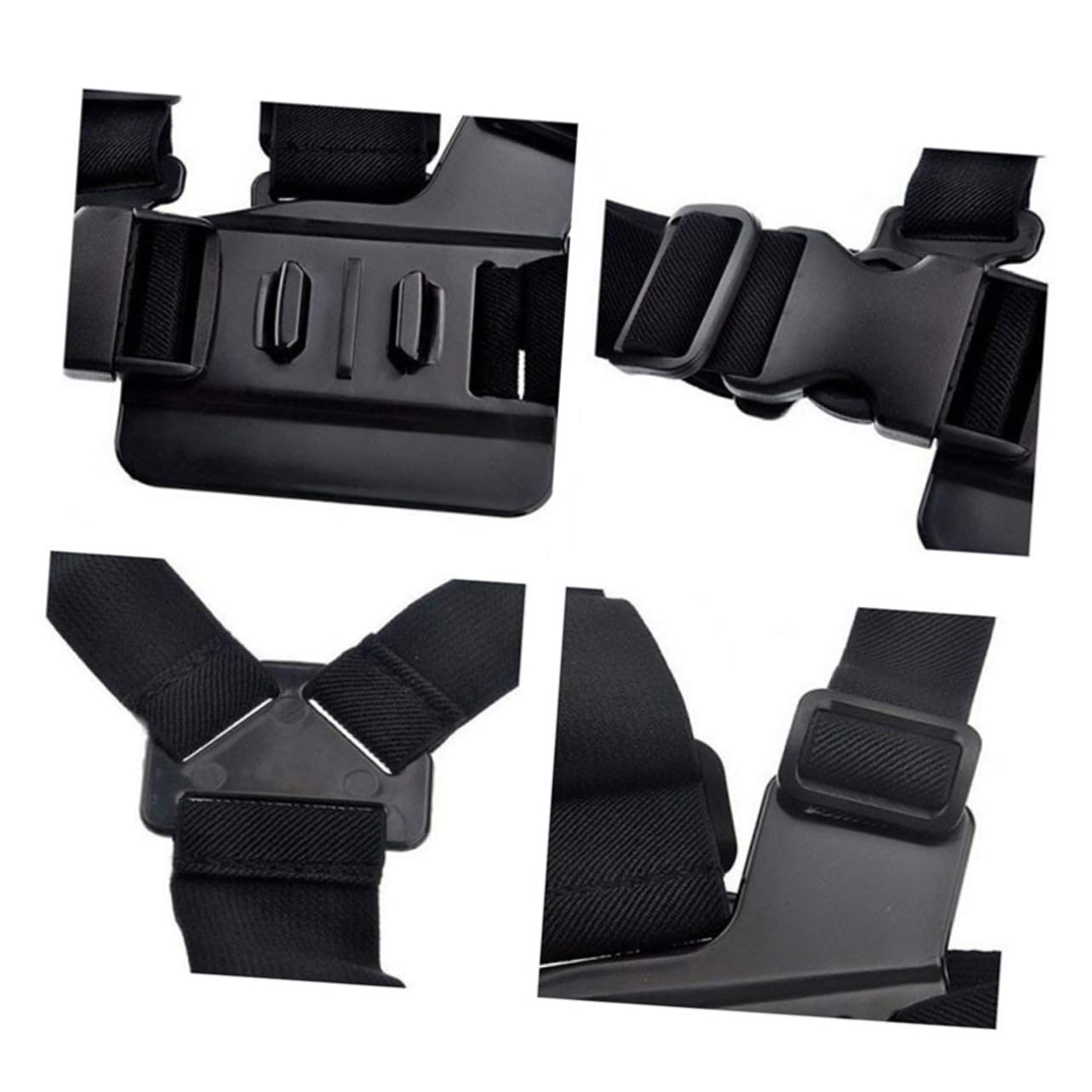 Artibetter 2-Pack Breast Tape & Chest Strap for GoPro Hero 4/3+/3/2/1 - Sports Camera Accessories for Hands-Free Action Shots During Running, Cycling & Outdoor Adventures