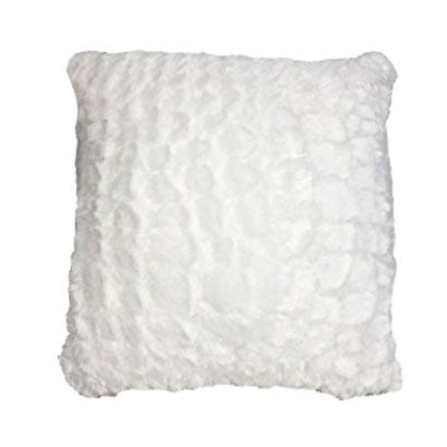 Pillowtex Plush 18x18 Inch Soft Throw Pillow with Removable Cover - Perfect for Sofa, Bed, Couch & Home Decor