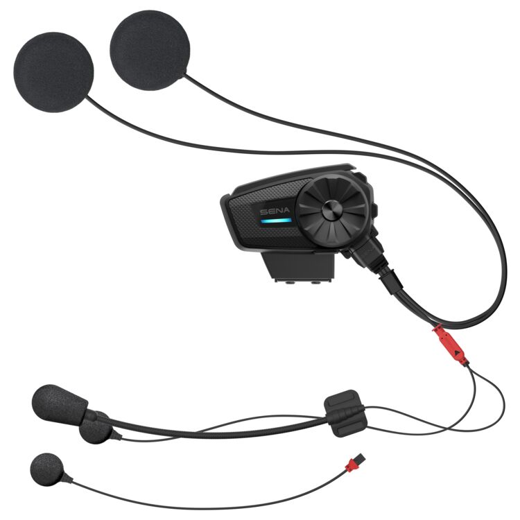 SENA Spider ST1 Single Bluetooth Motorcycle Helmet Communication System - Hands-Free Intercom for Riders, Perfect for Group Riding & GPS Navigation
