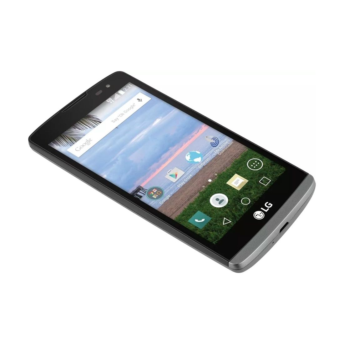 LG Destiny L21G White TracFone GSM Unlocked Smartphone - Perfect for Travel, Business & Everyday Use