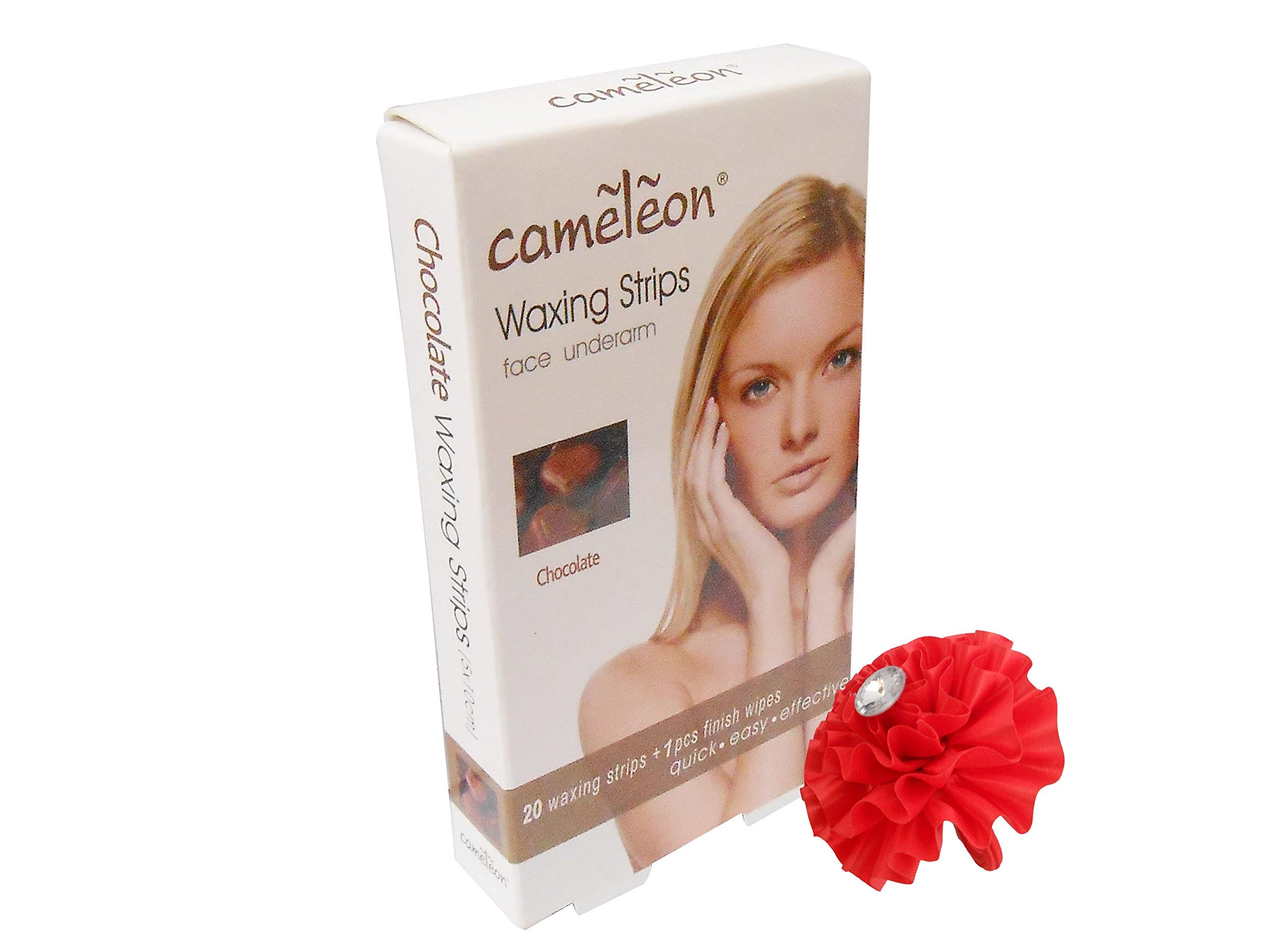 Premium Chocolate Wax Strips for Face & Underarms - Smooth Hair Removal for Women & Men - Ideal for Home Spa & Salon Use