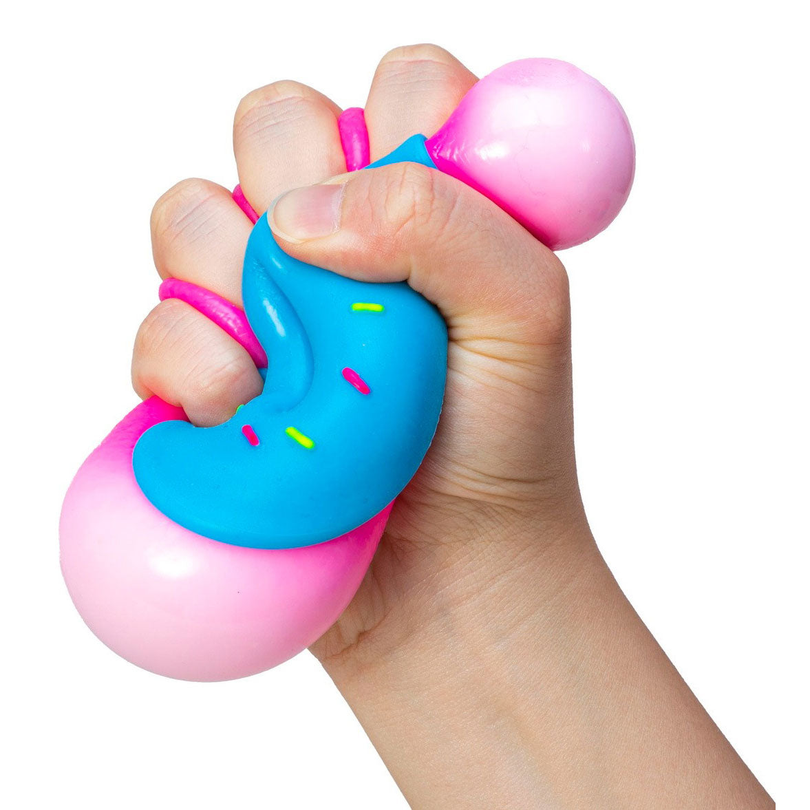 Schylling Needoh Doughnuts - Fun Stress Relief & Sensory Fidget Toys for Kids & Adults - Perfect for Anxiety Relief, Office Desk Toys, and Classroom Focus Tools