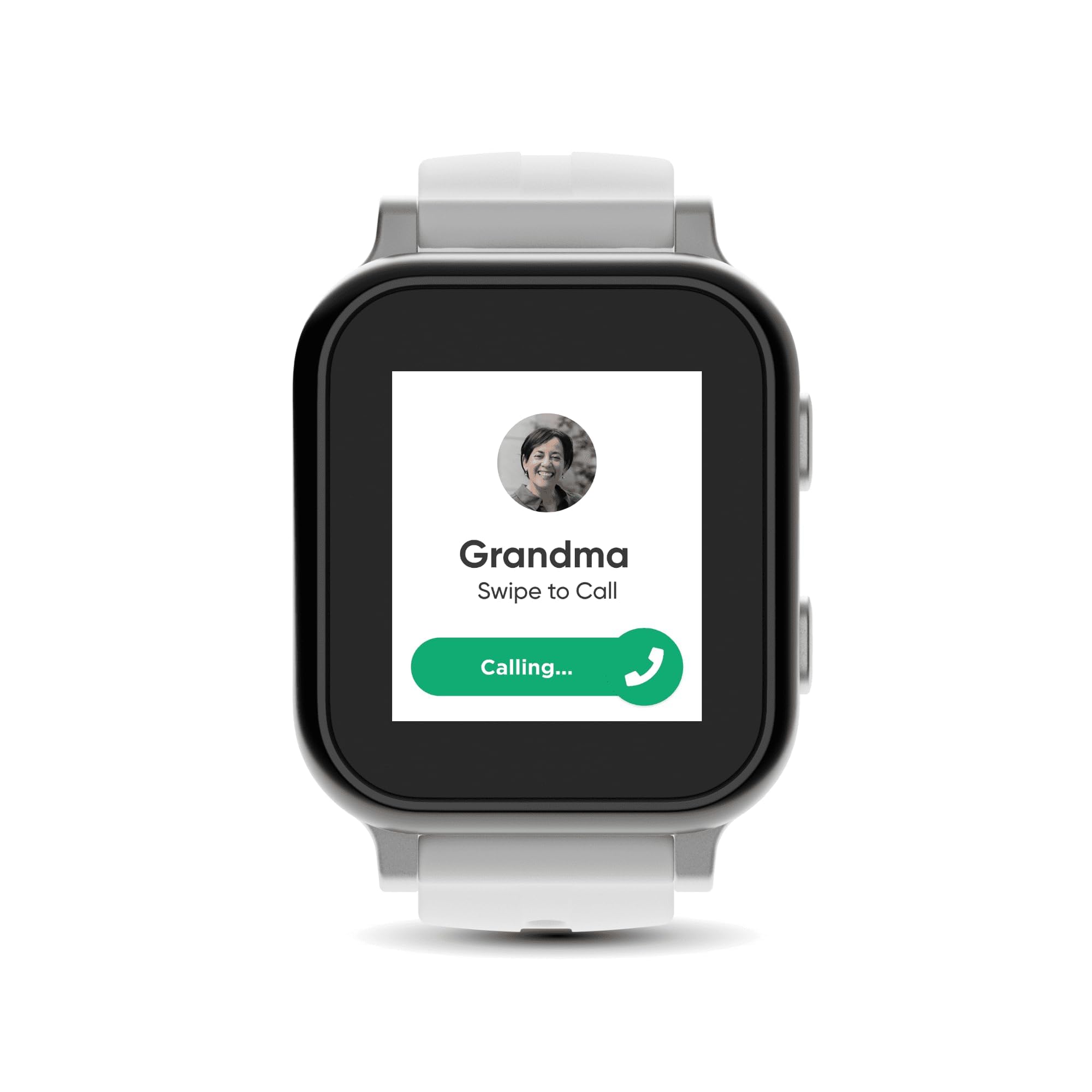 Gabb Watch 3e Kids GPS Tracker & Smart Watch - No Internet or Social Media, Parent-Controlled, Monthly Subscription - Perfect for School, Outdoor Activities & Child Safety (Silver)