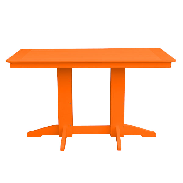 Eco-Friendly Recycled Plastic Counter Table - Durable & Stylish for Kitchen, Bar, Outdoor Dining & Small Space Decor