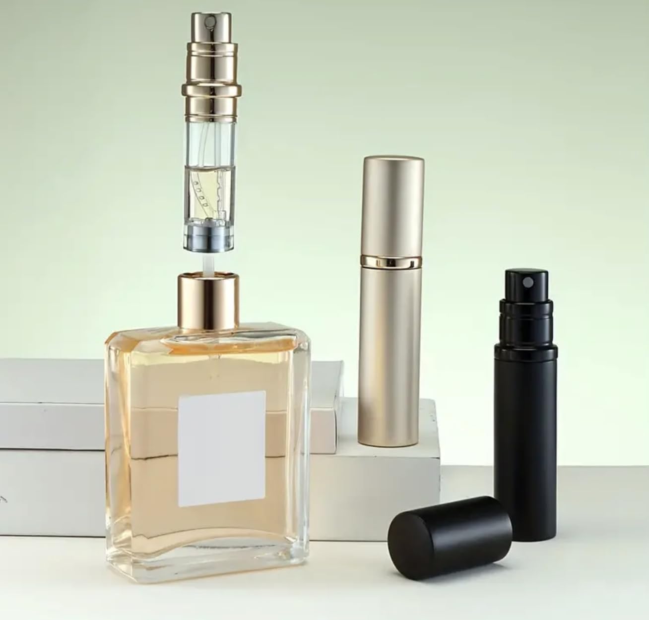 Premium Men's Cologne Gift Set - 4.2 oz EDT Red Fragrance with Travel Toiletry Bag, Refillable Perfume Atomizer & RFID Blocking Wallet - Perfect for Business Travel, Date Nights & Special Occasions