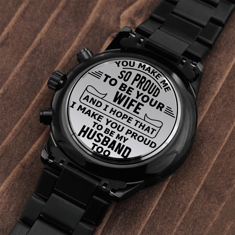 Durable Men's Watch - Perfect Gift for Husband, Christmas, Birthday - Ideal for Everyday Wear, Work & Special Occasions