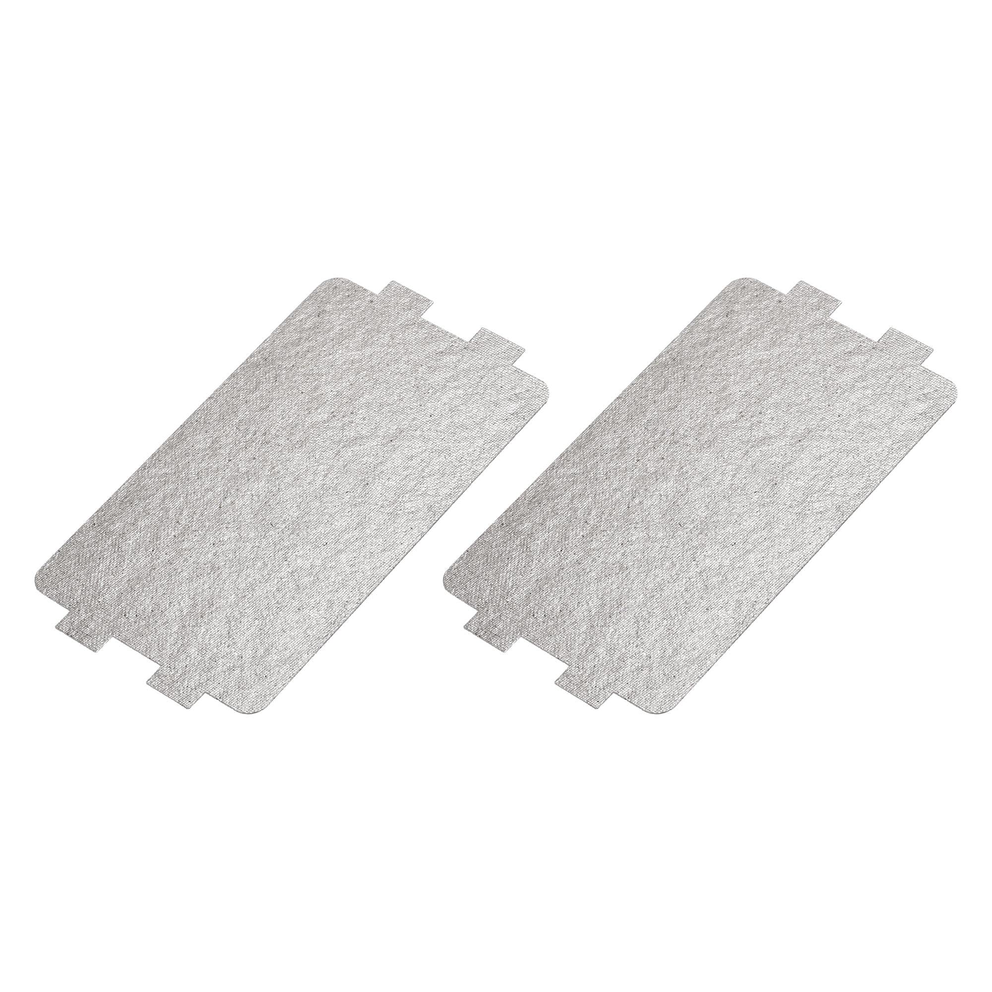 Microwave Oven Waveguide Cover Mica Plate - 4.5 x 2.5 Inch Insulation Board Repair Kit (2-Pack) - Replacement Part for Microwave Repair & Maintenance - Perfect for Home Kitchen Appliances