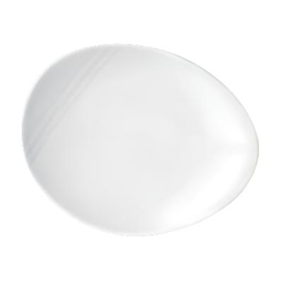 Steelite Distinction 8 Organics Plate - White, 24-Piece Set for Restaurant & Catering | Durable Dinnerware for Fine Dining & Events